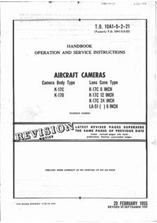 Military K 17 manual. Camera Instructions.